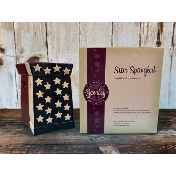 Star Spangled Full-Size Scentsy Warmer - Picture 1 of 1
